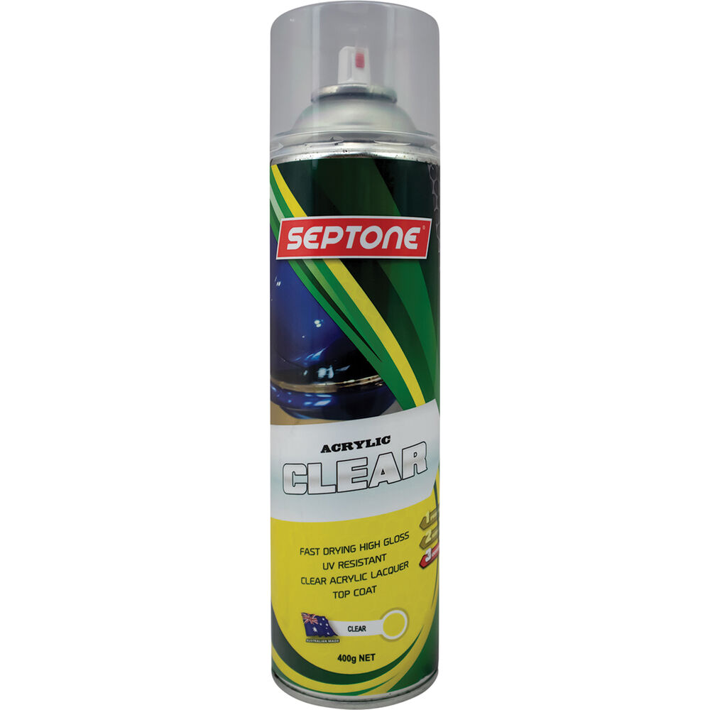 Septone® Acrylic Paint, Topcoat Clear 400g Supercheap Auto