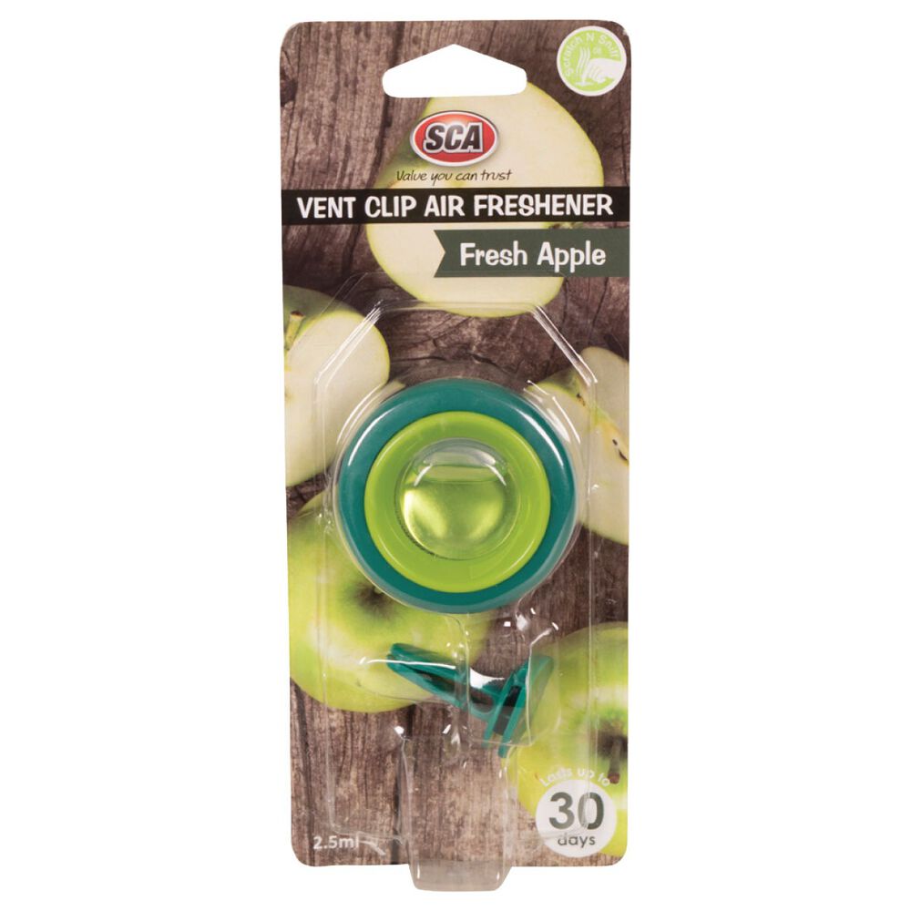 SCA Vent Air Freshener Apple, 2.5mL Supercheap Auto