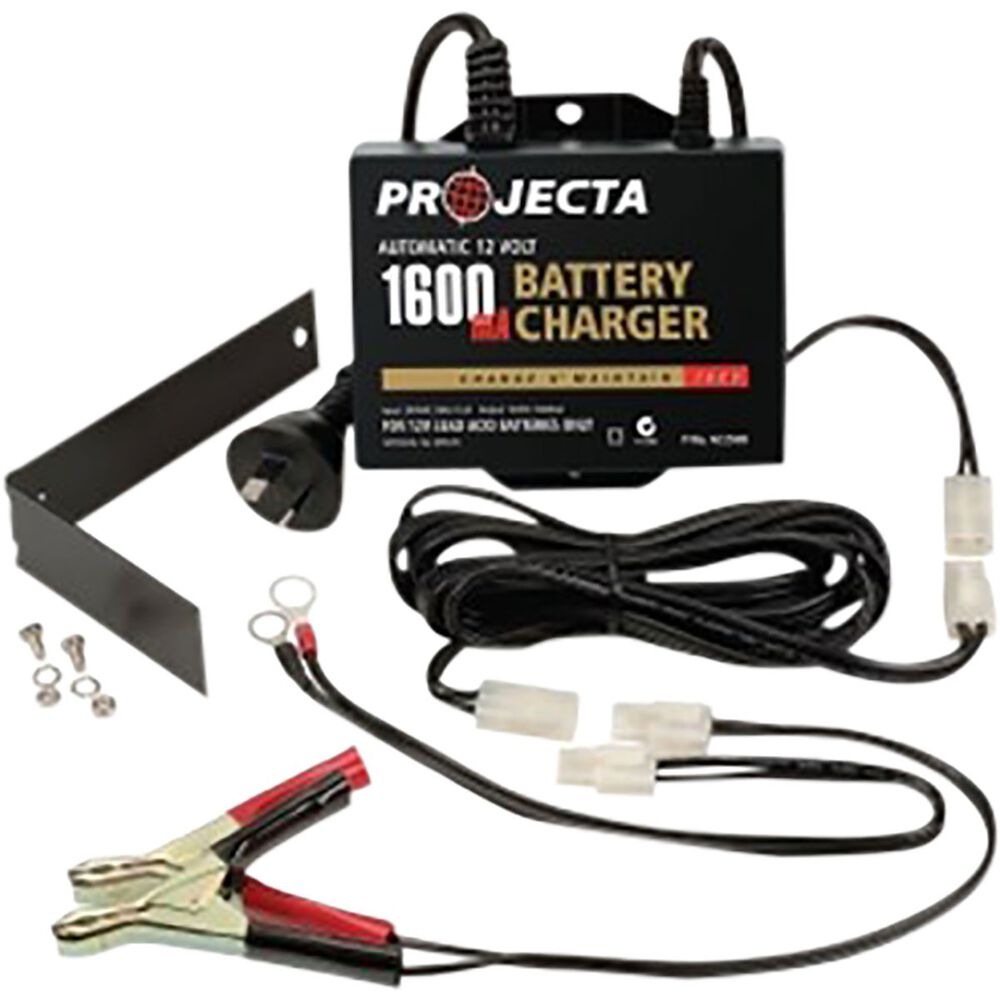 Projecta Battery Charger 12V, 1600mA Supercheap Auto