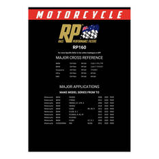 Race Performance Motorcycle Oil Filter RP160, , scaau_hi-res