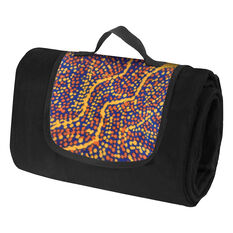 Water Dreaming Repreve Picnic Rug 150cm x 150cm, , scaau_hi-res