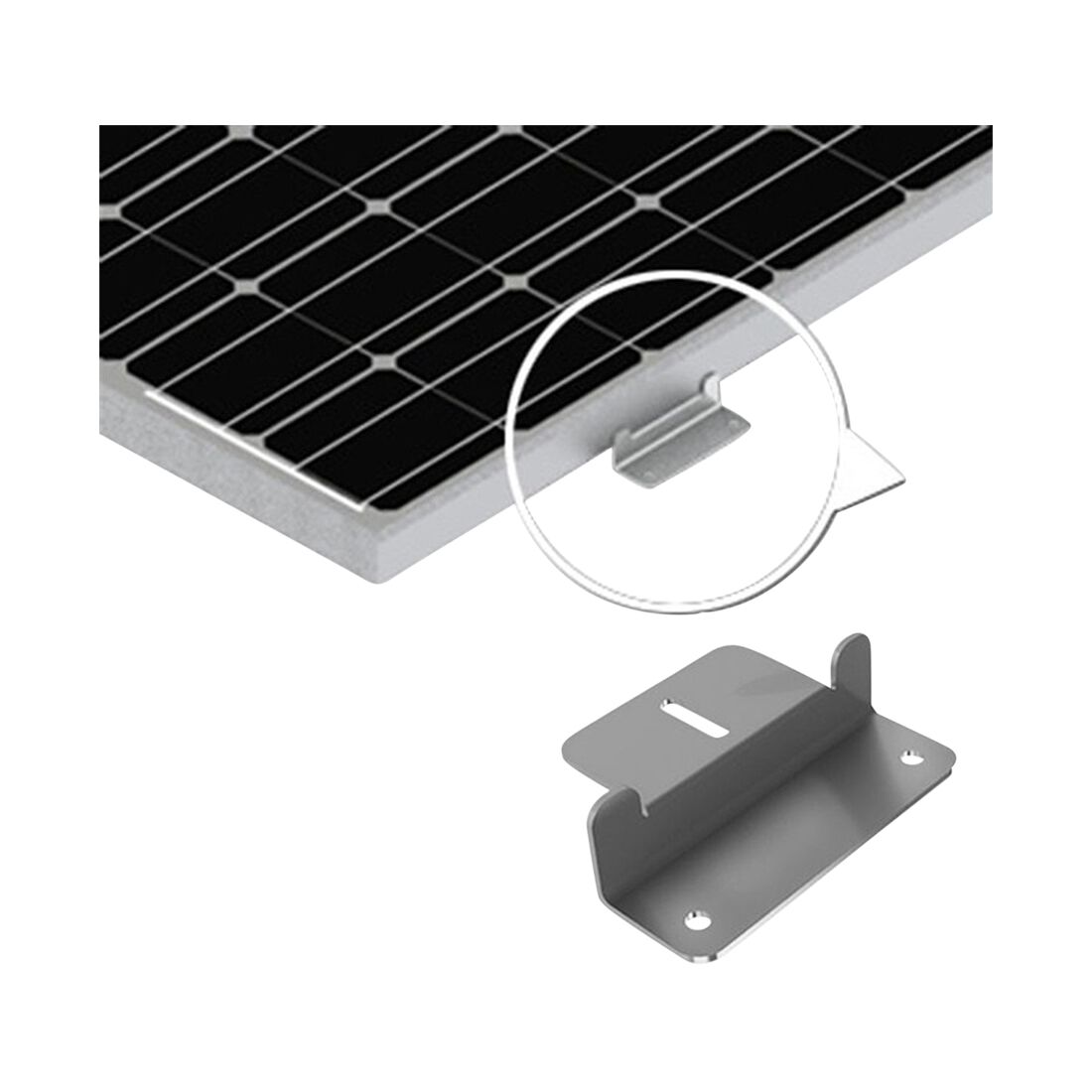 Renogy 175W 12V Fixed Solar Panel Kit With Brackets, , scaau_hi-res
