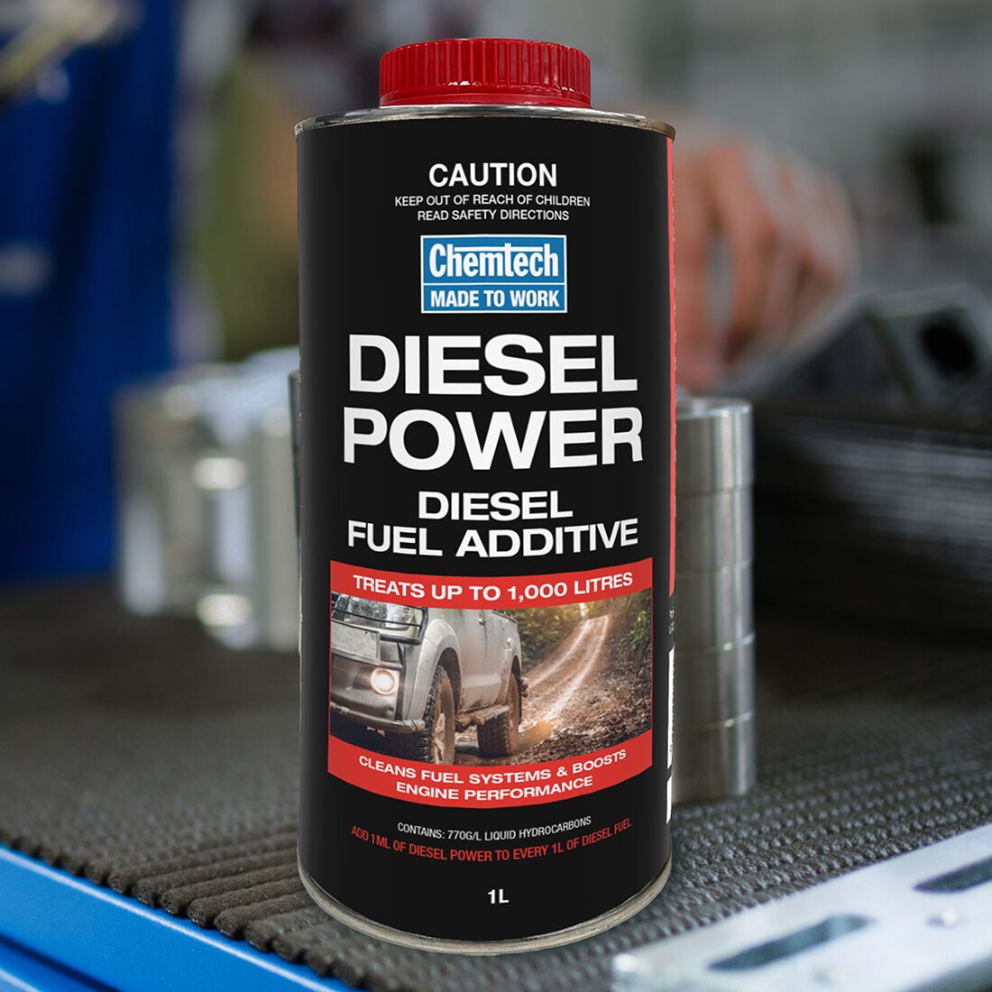 Chemtech Diesel Power Fuel Additive - 1 Litre, , scaau_hi-res