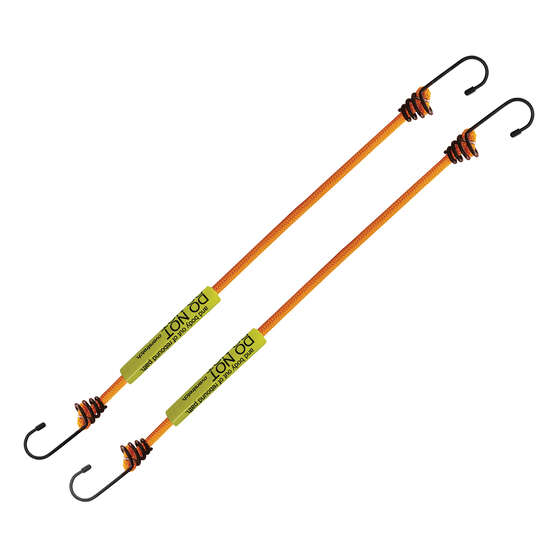 Gripwell Metal Hook Bungee Cord - 90cm, 2 Pack, , scaau_hi-res