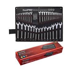 ToolPRO Spanner Set Jumbo Metric/SAE 38 Piece, , scaau_hi-res