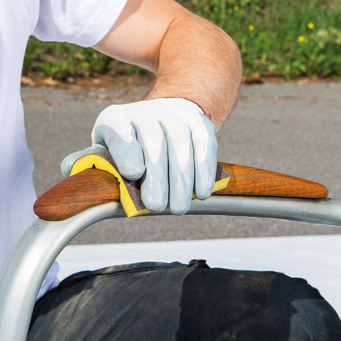 SIA Abrasives Sanding Pad 2 Pack Fine - Siasponge 7983, , scaau_hi-res