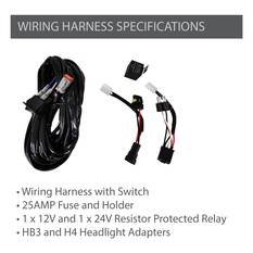 Enduralight LED Driving Light SNG Row Bar w/ harness - 14" 36W, , scaau_hi-res