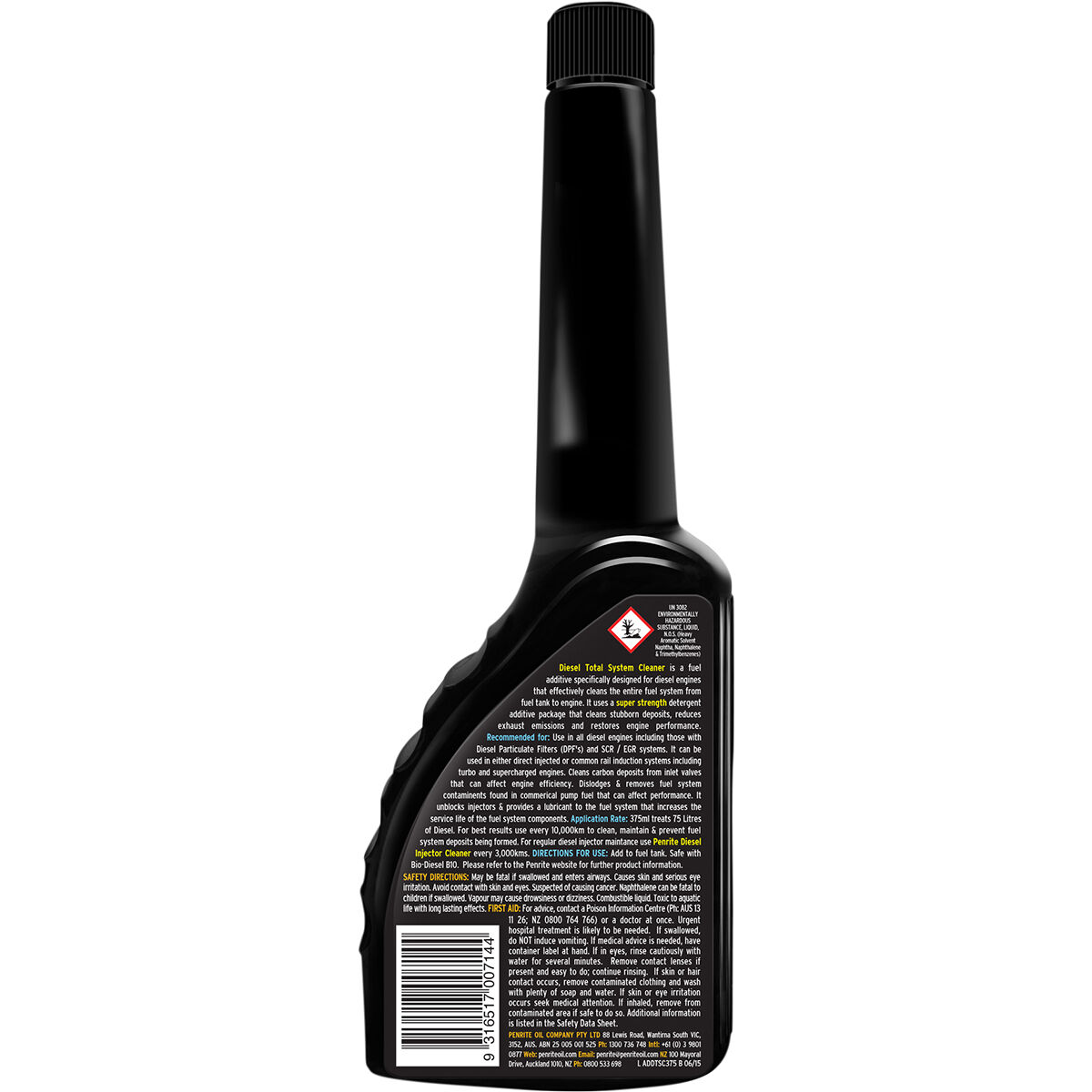 Penrite Diesel Total System Cleaner - 375mL, , scaau_hi-res