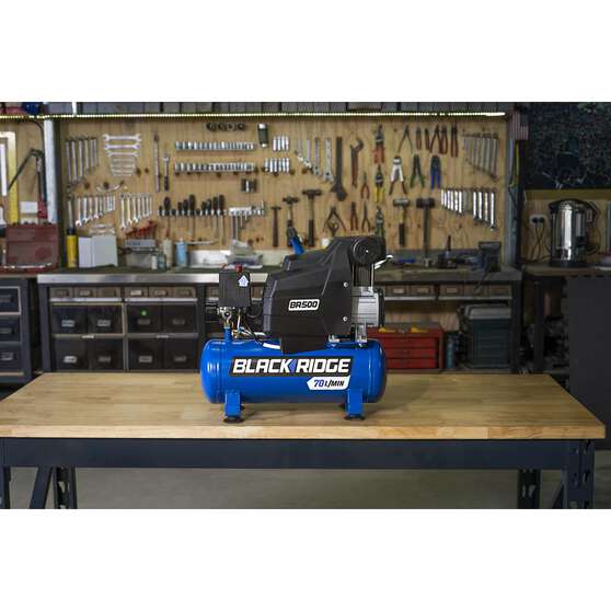 Blackridge Air Compressor 2.5HP  Direct Drive Hi Flow 40 Litre tank, , scaau_hi-res
