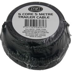 SCA Trailer Wire - 5m, 5 Core, , scaau_hi-res
