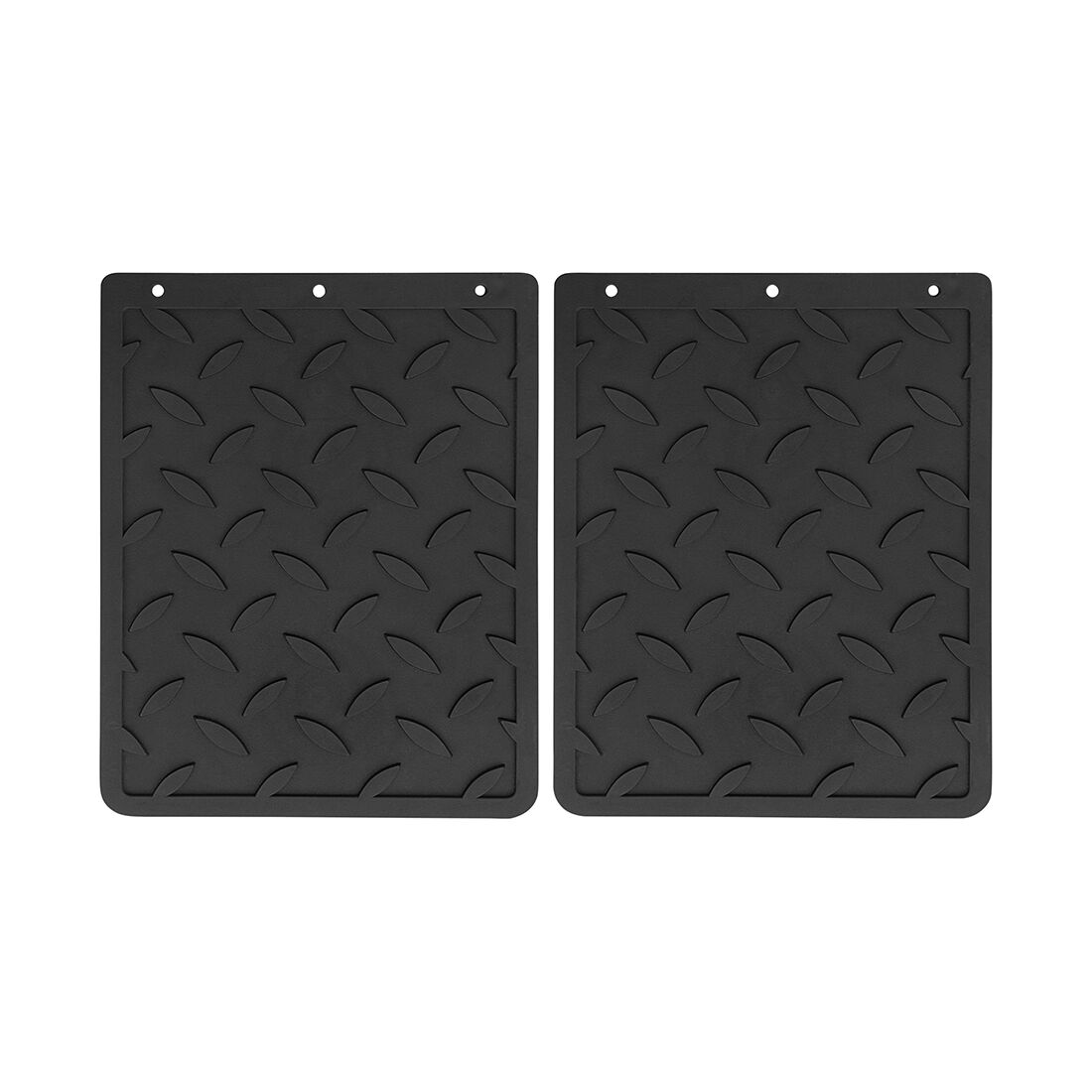 SCA PVC Mudflap Checkerplate 280x350mm Pair, , scaau_hi-res
