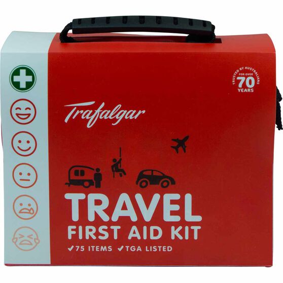 Trafalgar 75 Piece Travel First Aid Kit Supercheap Auto