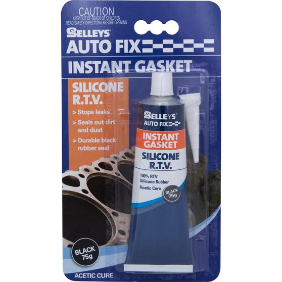 Selleys Autofix - Instant Gasket, Black, 75g, , scaau_hi-res