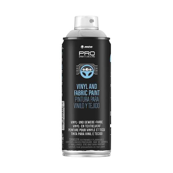 MTN PRO Vinyl & Fabric Paint Grey 400ml Spray Paint, , scaau_hi-res