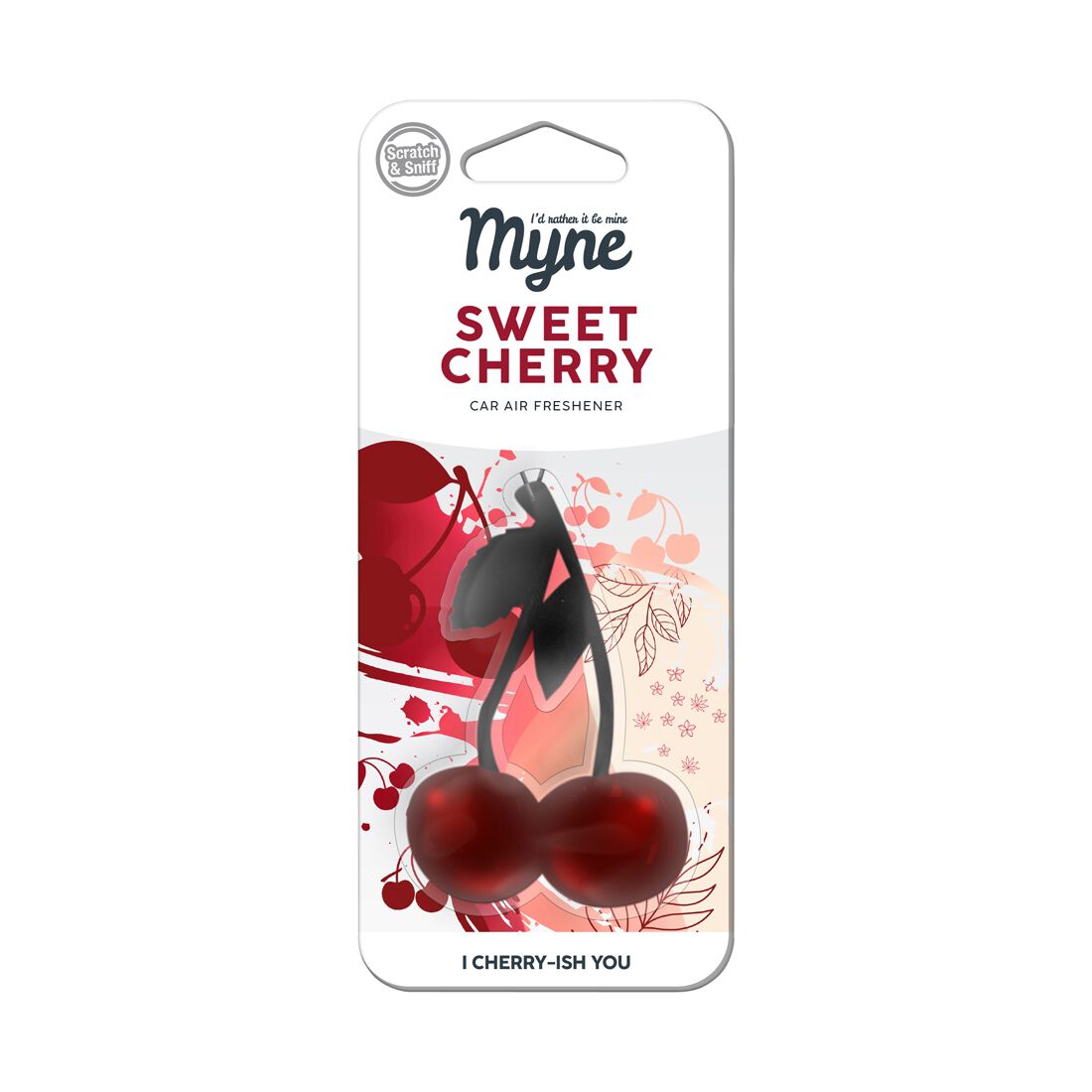 Myne 3D Gel Air Freshener - Sweet Cherry, , scaau_hi-res