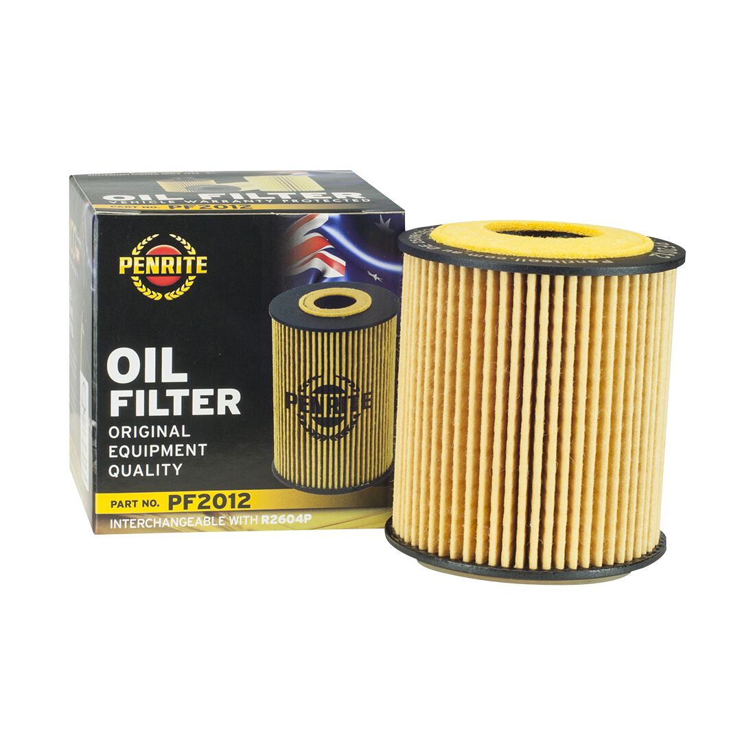 Penrite Oil Filter PF2012 (Interchangeable with R2604P), , scaau_hi-res