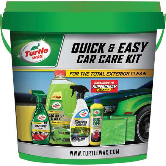 Turtle Wax Quick Easy Car Care Kit 8pce Supercheap Auto