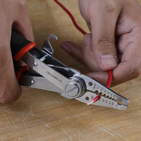 Toolpro Double Jaw Stripper & Crimper, , scaau_hi-res
