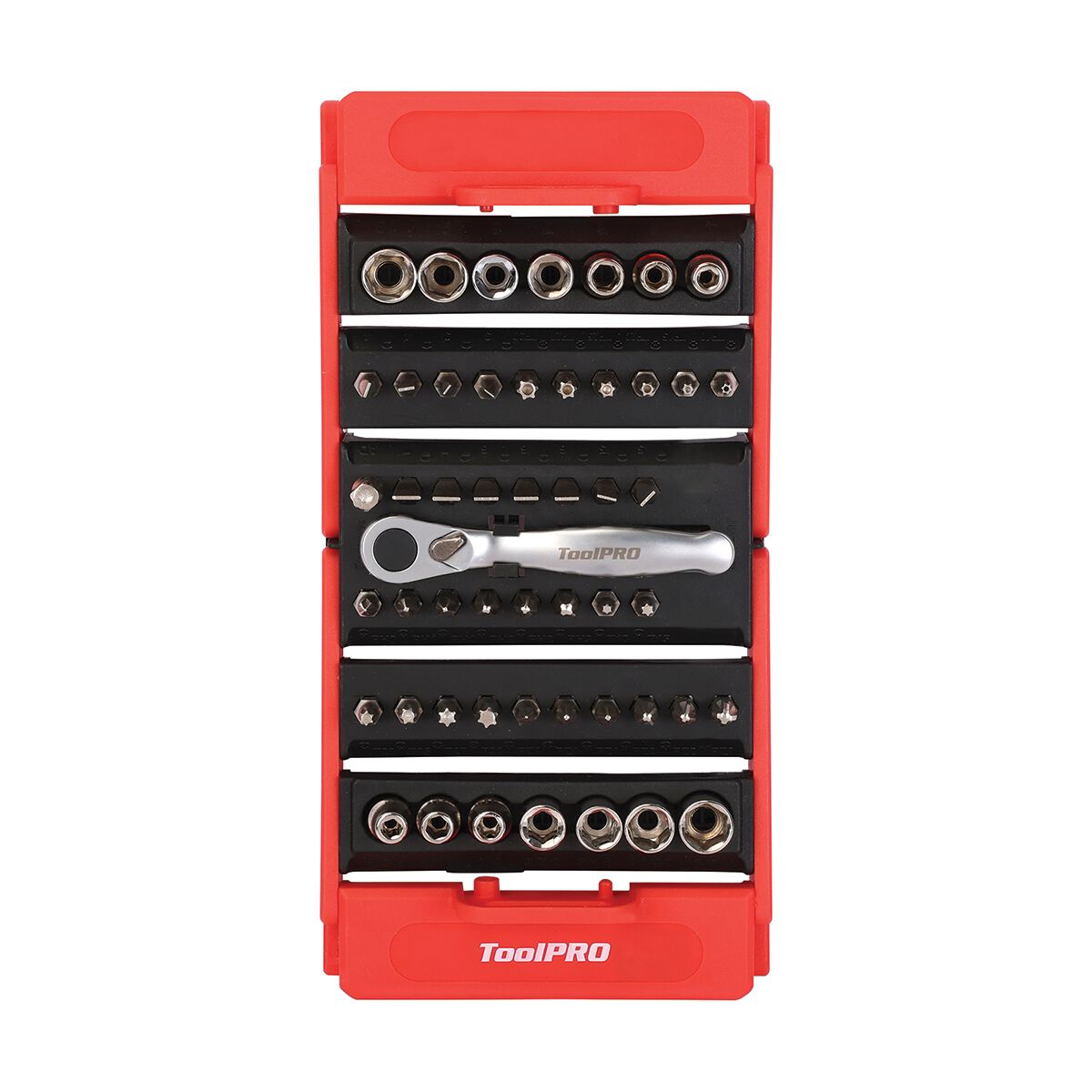 ToolPRO 53pc Screwdriver Socket & Bit Set, , scaau_hi-res