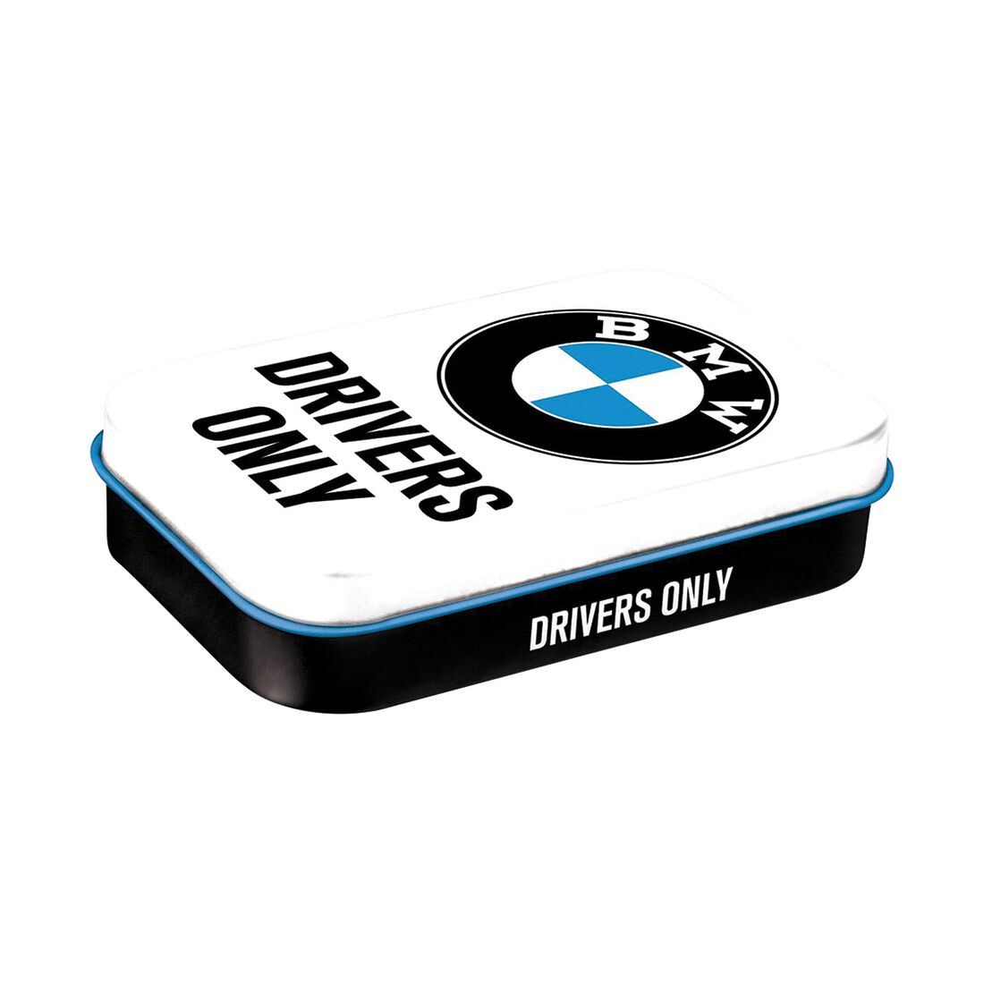 Nostalgic-Art Large Steel Mint Box BMW Drivers Only, , scaau_hi-res
