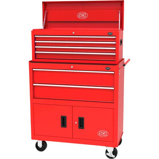 Sca Tool Cabinet Combo 6 Drawer 36 Inch Supercheap Auto