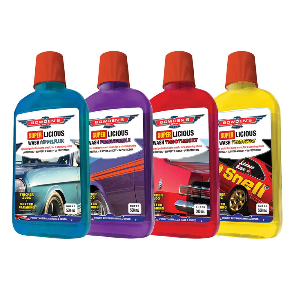 Bowden's Own Superlicious Car Wash Bundle Supercheap Auto
