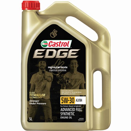 Castrol EDGE Engine Oil 5W-30 5 Litre Limited Edition Mighty Car Mods, , scaau_hi-res