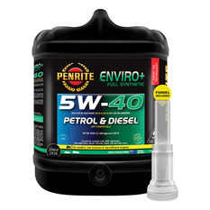 Penrite Enviro+ Engine Oil 5W-40 20 Litre, , scaau_hi-res