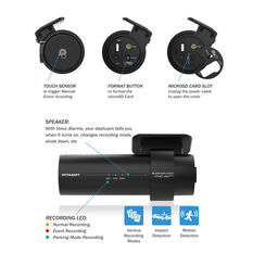 BlackVue 1080P FHD Dash Cam DR770X-2CH-64, , scaau_hi-res