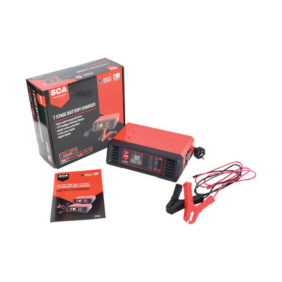 SCA 12V 20 Amp Battery Charger, , scaau_hi-res