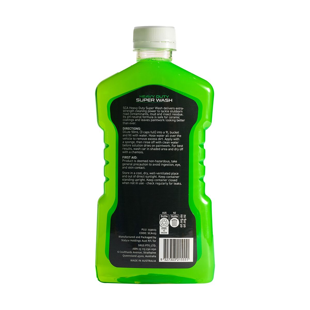 SCA Super Heavy Duty Vehicle Wash 1 Litre, , scaau_hi-res