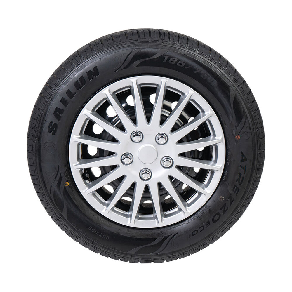 SCA Essential Wheel Covers Turbine 16" Supercheap Auto