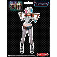 Sticker Suicide Squad, Harley Quinn Solo, Vinyl, , scaau_hi-res