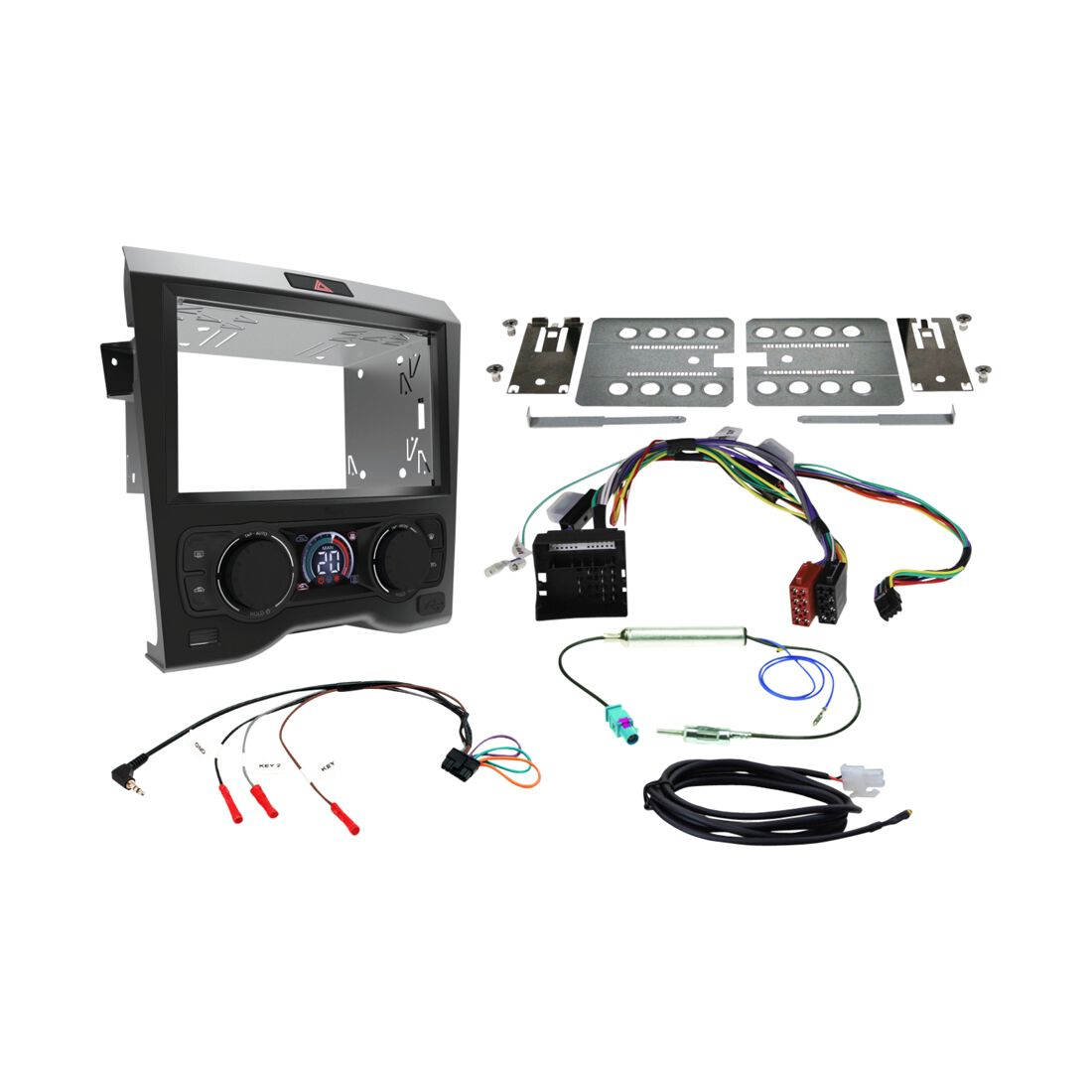 Aerpro Black Facia Kit for Holden Commodore VE Series 1 FP9355K, , scaau_hi-res