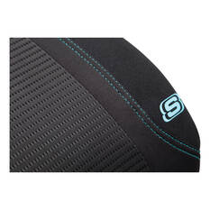 Skechers Air Cooled Memory Foam Lumbar Cushion Black/Aqua, , scaau_hi-res