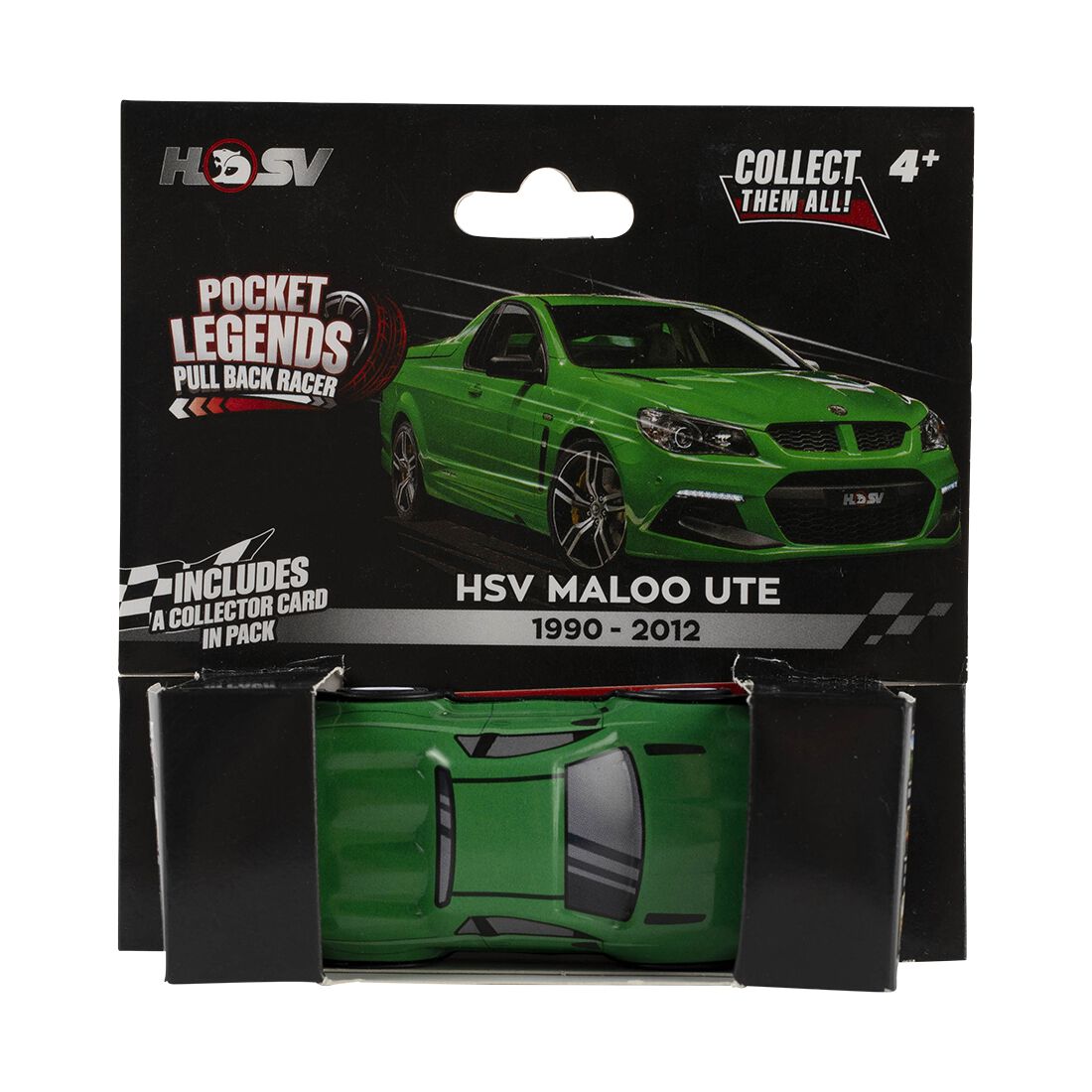Pocket Legends Pull Back Racer - MALOO Ute, , scaau_hi-res
