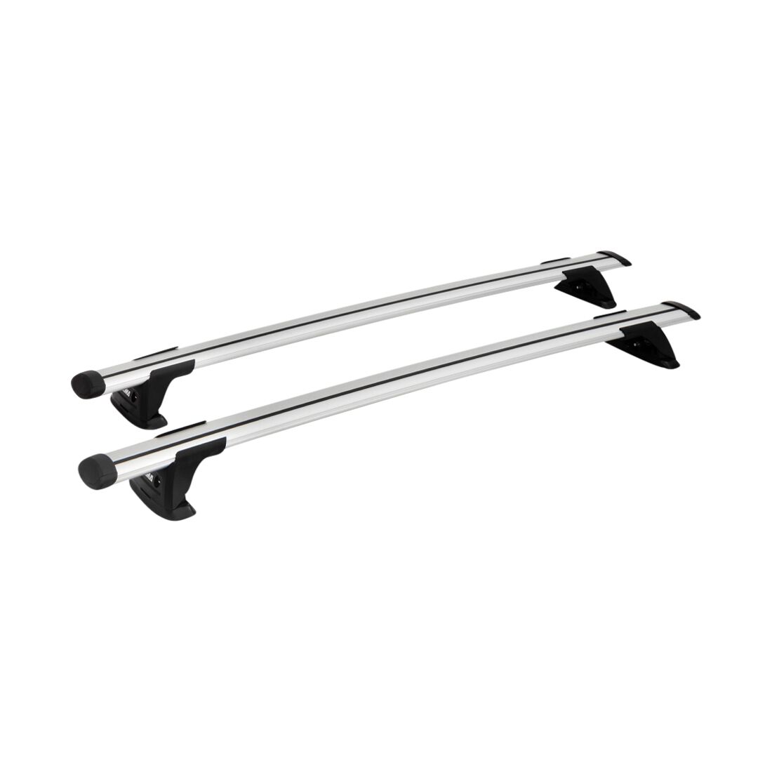 Yakima Thru Bar 135cm Silver Roof Rack Pair - S17Y, , scaau_hi-res