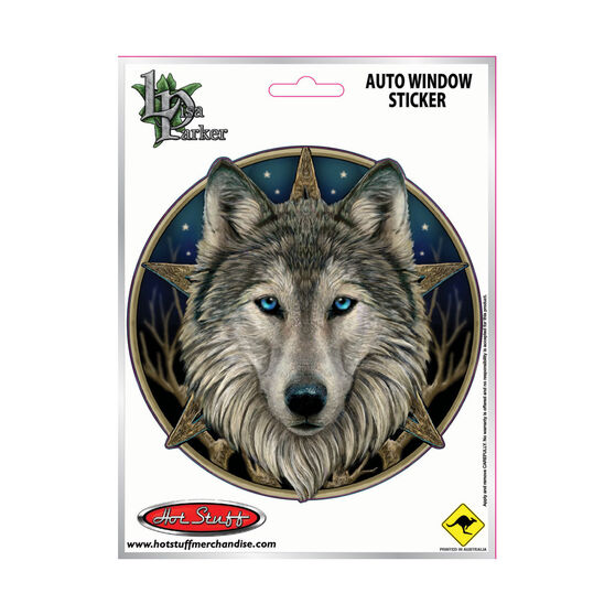Sticker Wild One Wolf, Vinyl, , scaau_hi-res