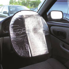 SCA Steering Wheel Sunshade Silver, , scaau_hi-res