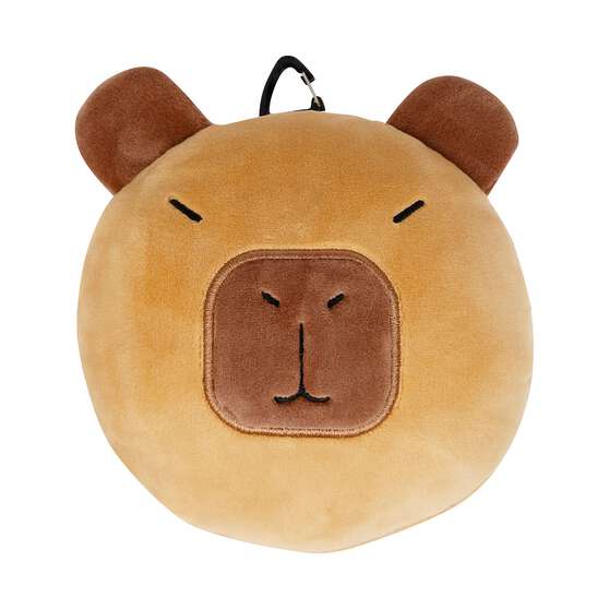 Cabin Crew Kids Capybara Eyemask/Pillow, , scaau_hi-res