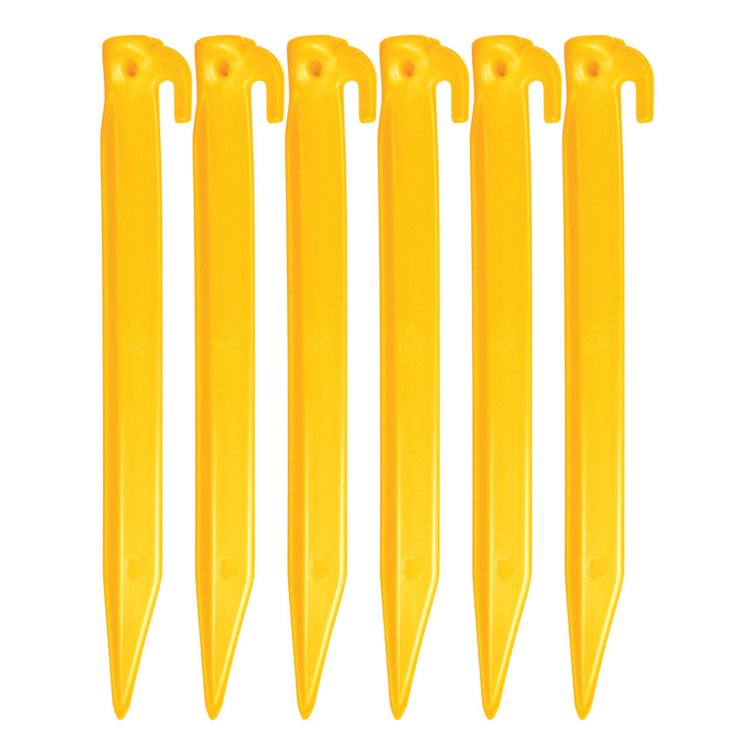 OZtrail 23cm ABS Plastic Peg 6 pack, , scaau_hi-res