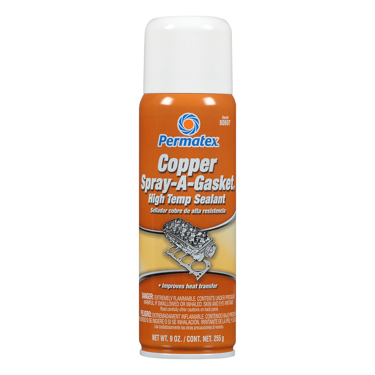 Permatex Copper Spray-A-Gasket High Temp Sealant 255g, , scaau_hi-res