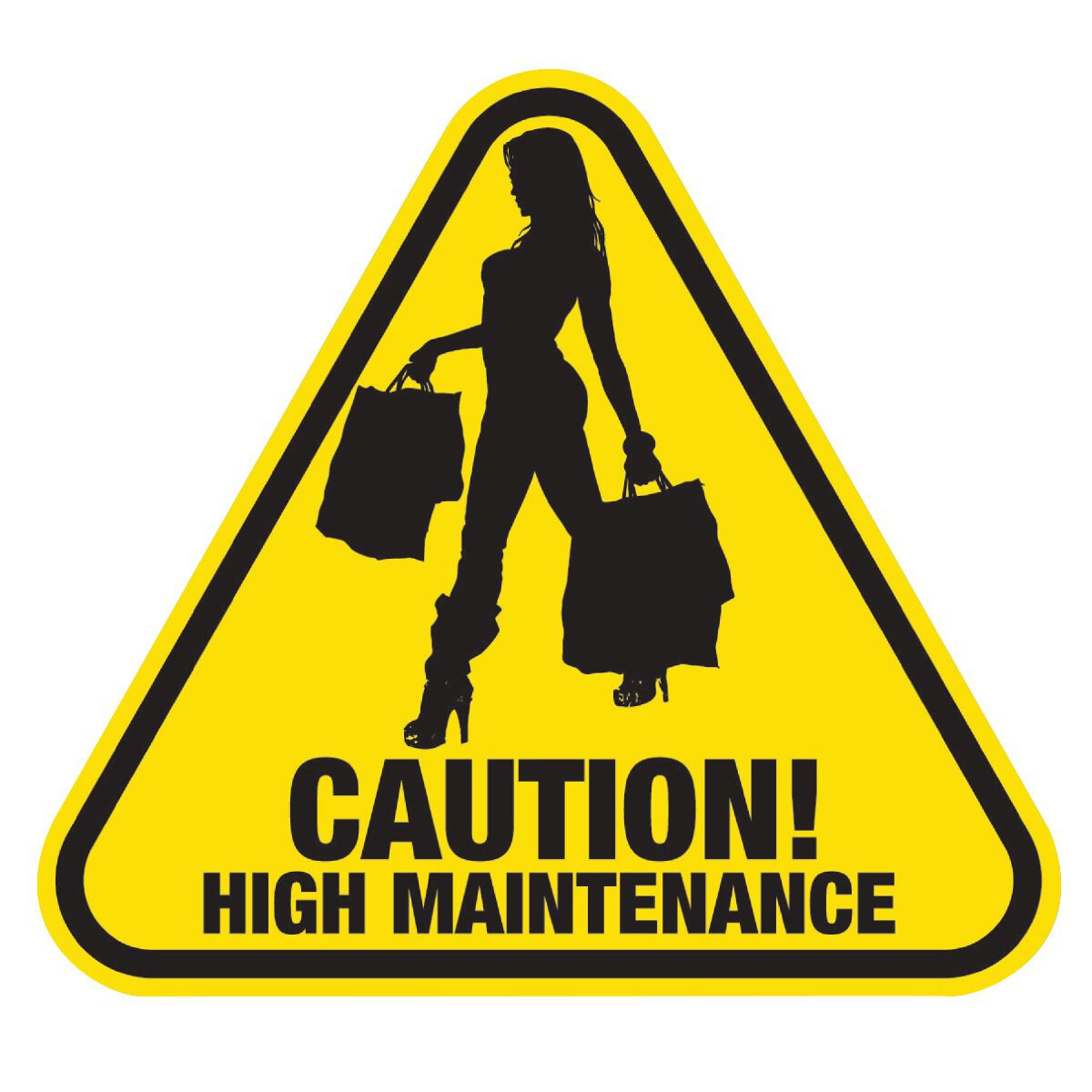 Sticker Shopper Girl, Vinyl, , scaau_hi-res