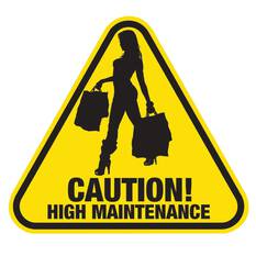 Sticker Shopper Girl, Vinyl, , scaau_hi-res