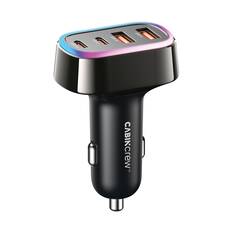 Cabin Crew 12V 70W 4 Port USB-A/USB-C In-Car Fast Charger, , scaau_hi-res