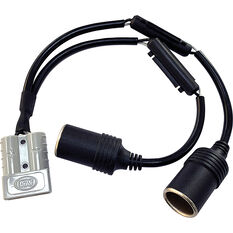 SCA 50 Amp Plug - 12V Twin Socket, 30cm, 16 AWG, , scaau_hi-res