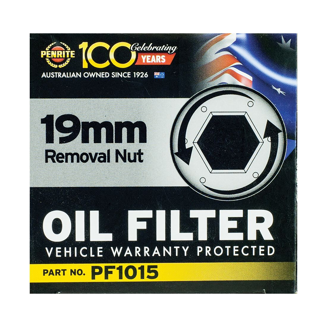 Penrite Oil Filter PF1015 (Interchangeable with Z154), , scaau_hi-res