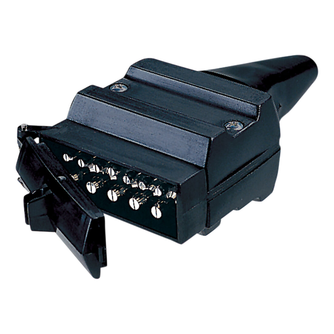 Narva Trailer Plug, Flat - 12 Pin, , scaau_hi-res