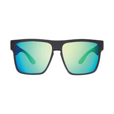 LOST Sunglasses Excess Mirror Polarised Matt Black Green, , scaau_hi-res
