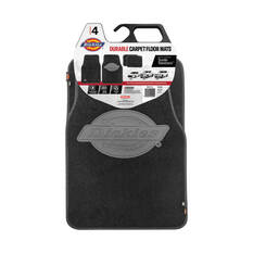 Dickies Carpet OG Logo Floor Mats Black Set Of 4, , scaau_hi-res
